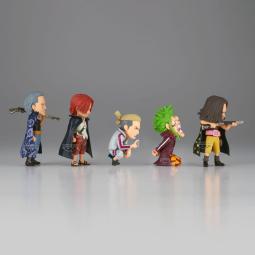 Figura banpresto one piece world collectable figure - red hair pirates vs bartolomeo -