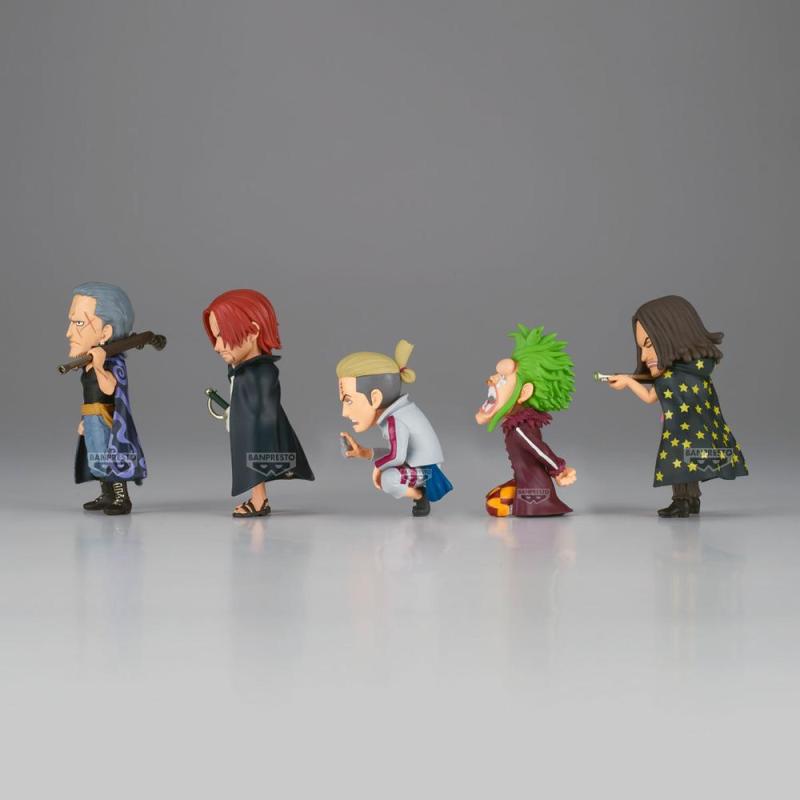 Figura banpresto one piece world collectable figure - red hair pirates vs bartolomeo -