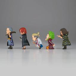 Figura banpresto one piece world collectable figure - red hair pirates vs bartolomeo -