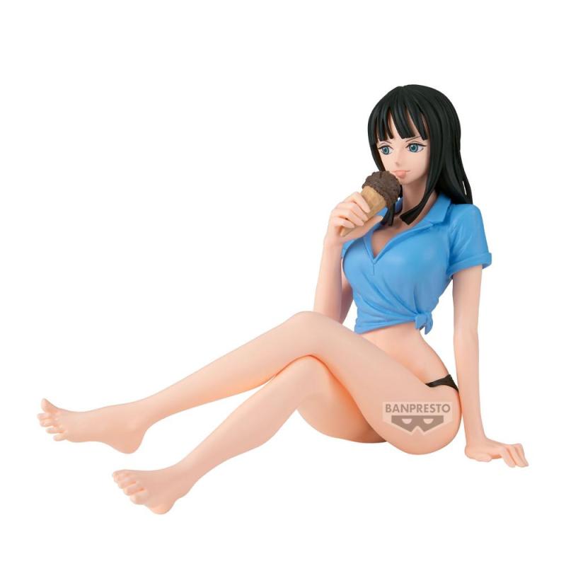 Figura banpresto one piece glitter&glamours nico robin summer style 11cm
