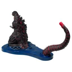 Figura banpresto shin godzilla art vignette godzilla(2016) 4th.form come ashore image ver.