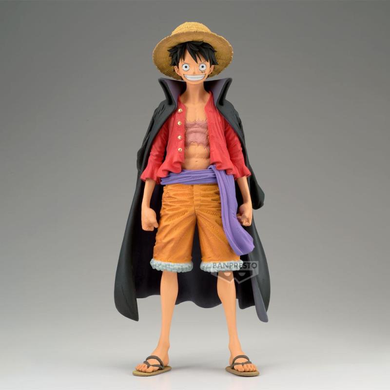 Figura banpresto one piece premium - monkey d.luffy - [the brush]
