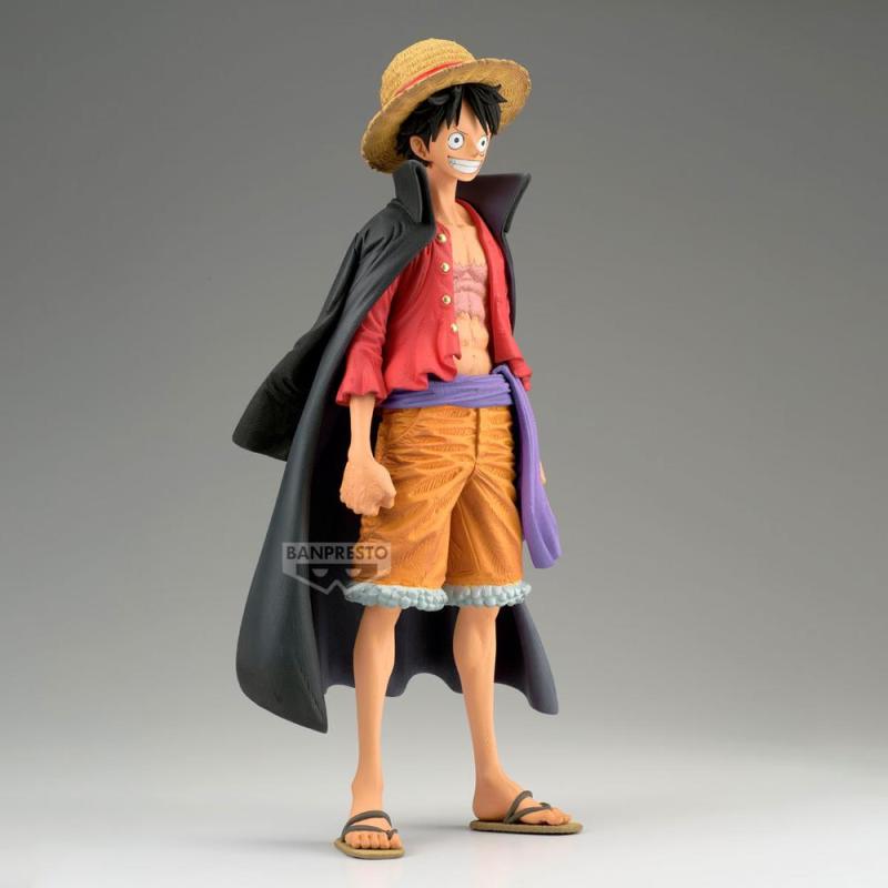 Figura banpresto one piece premium - monkey d.luffy - [the brush]