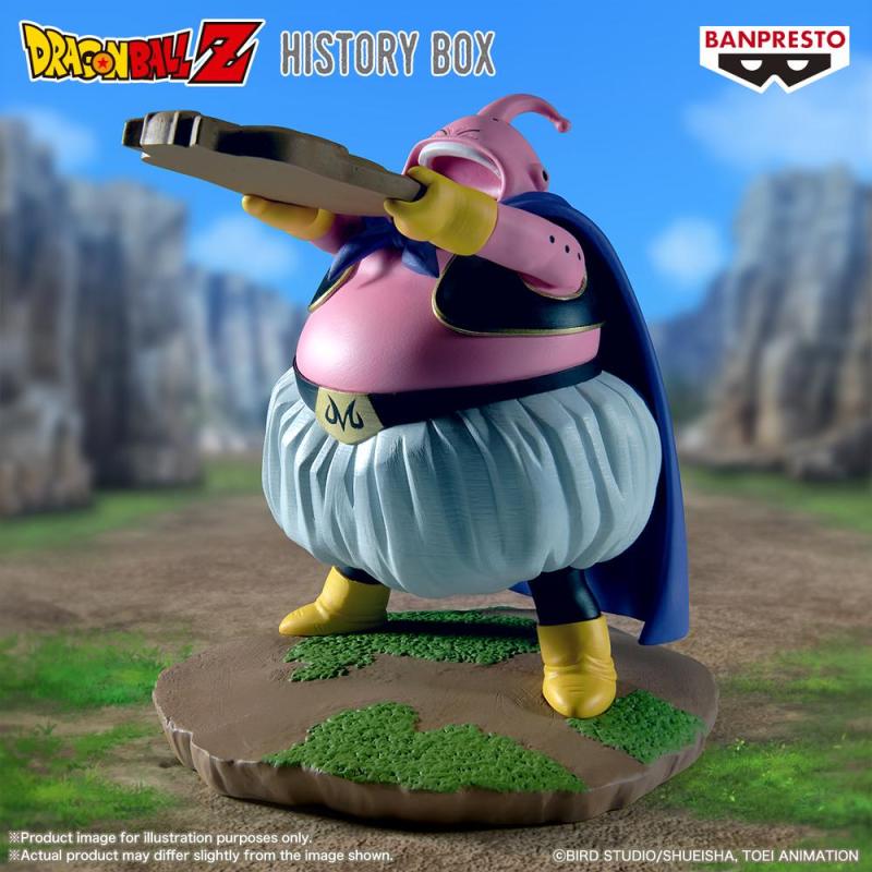 Figura banpresto dragon ball z history box majin buu 11cm