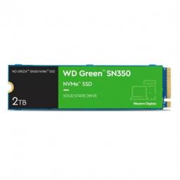 Disco duro interno solido hdd ssd wd western digital green sn350 wds200t3g0c 2tb m.2 pci express 3.0 nvme - Imagen 1