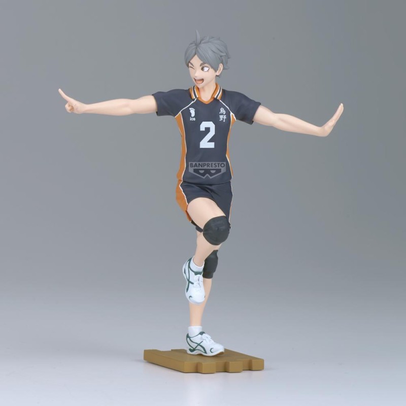 Figura banpresto haikyu!! koshi sugawara 14cm