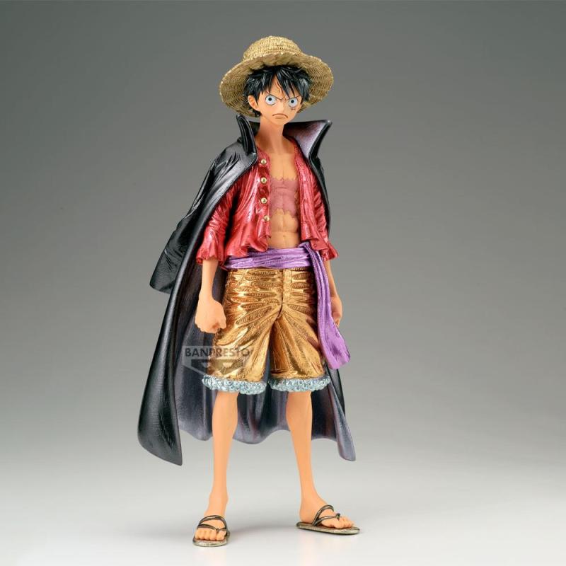 Figura banpresto one piece premium - monkey d.luffy - [the metallic]