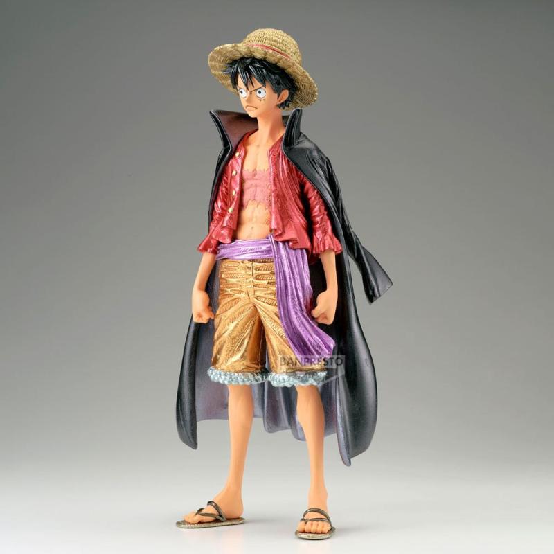 Figura banpresto one piece premium - monkey d.luffy - [the metallic]
