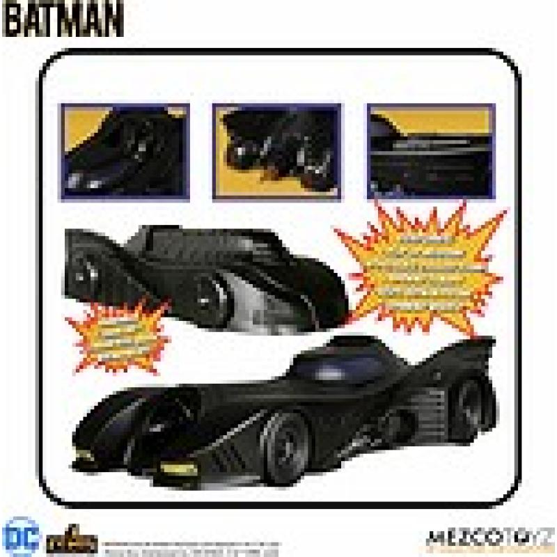 Batmobile fig. 9 -5 cm dc universe batman 1989 5 points