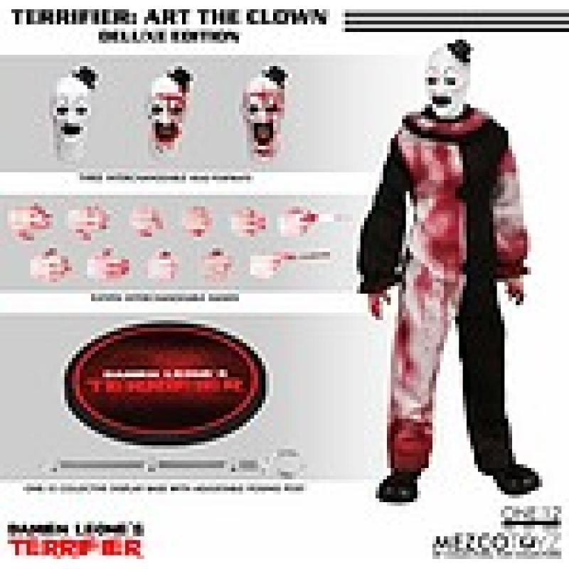 Art the clown fig. 18 cm terrifier one:12 collective