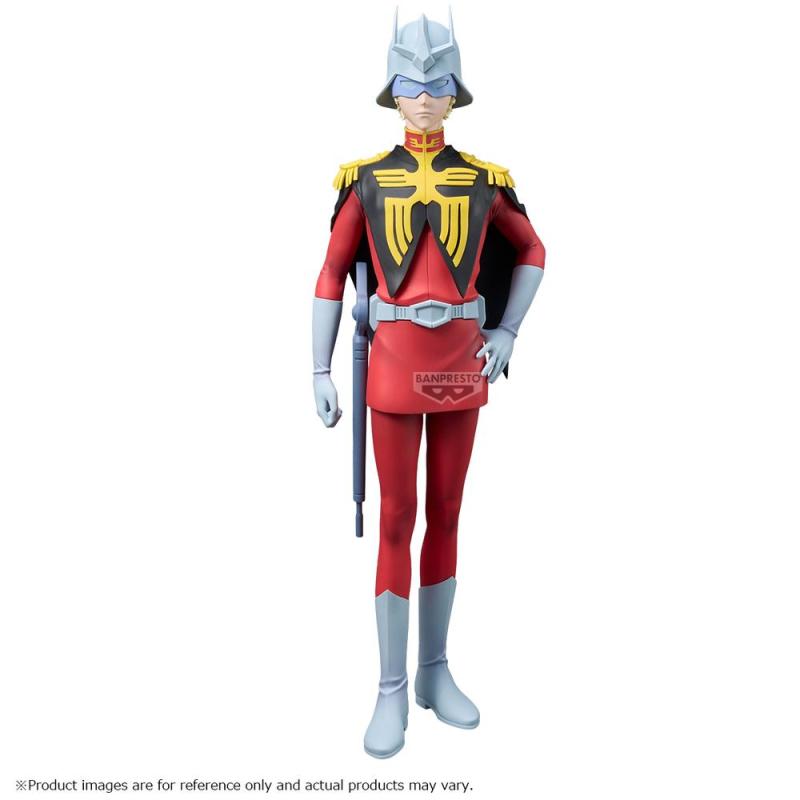 Figura banpresto mobile suit gundam gquuuuuux char aznable 26cm