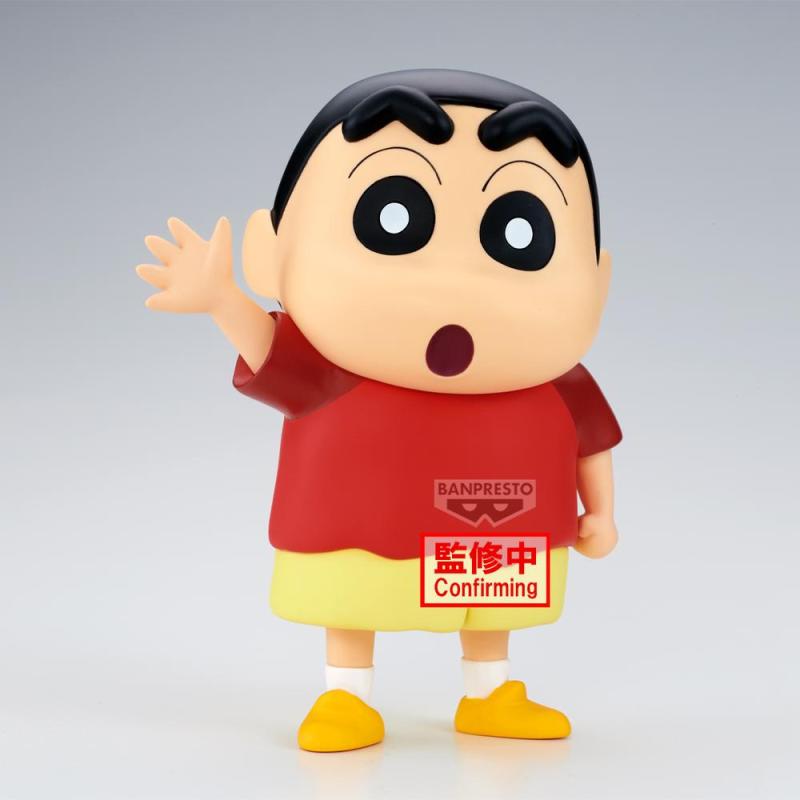 Figura banpresto crayon shinchan movie: spooky! my yokai vacation big sofvimates shinnosuke nohara 18cm