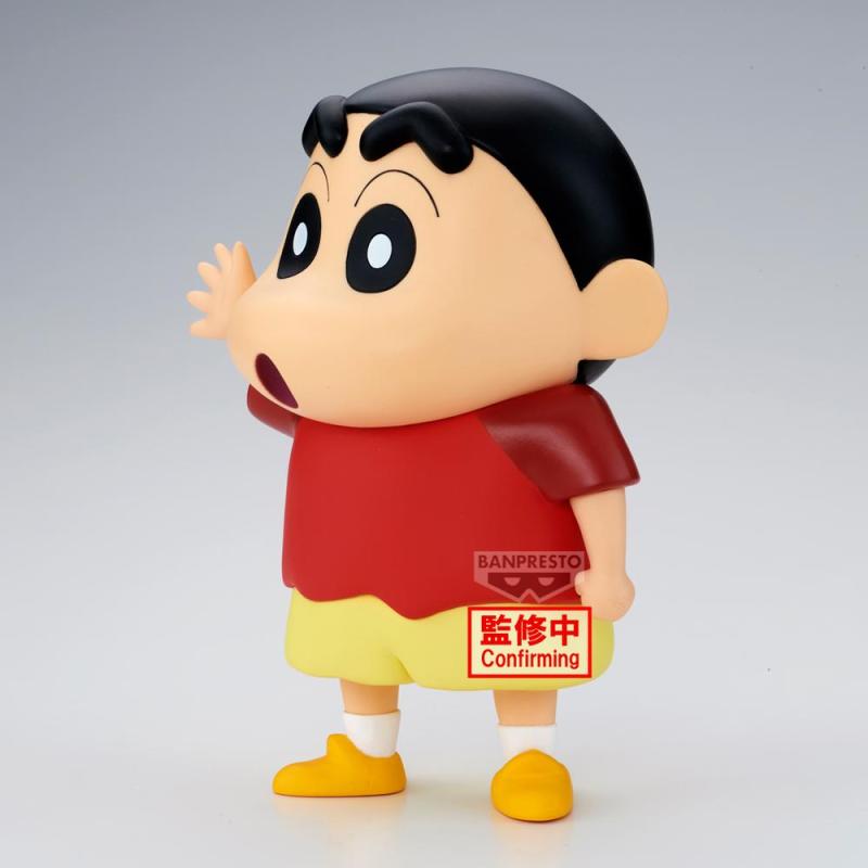 Figura banpresto crayon shinchan movie: spooky! my yokai vacation big sofvimates shinnosuke nohara 18cm