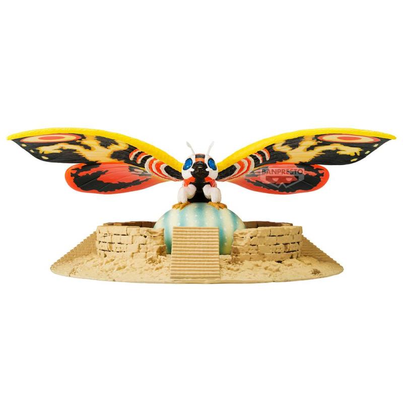Figura banpresto godzilla toho monster series art vignette mothra (1996)