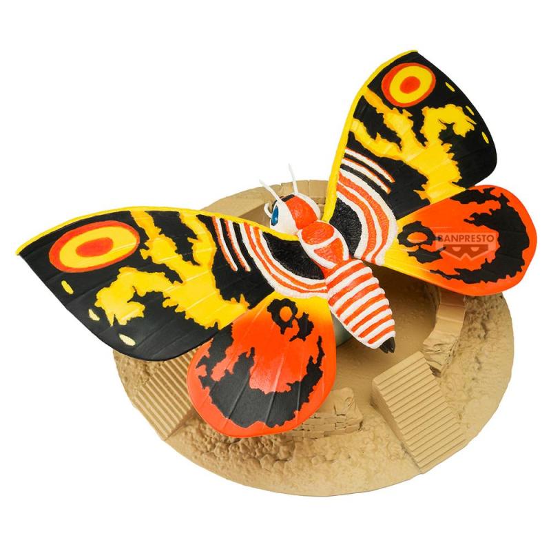 Figura banpresto godzilla toho monster series art vignette mothra (1996)