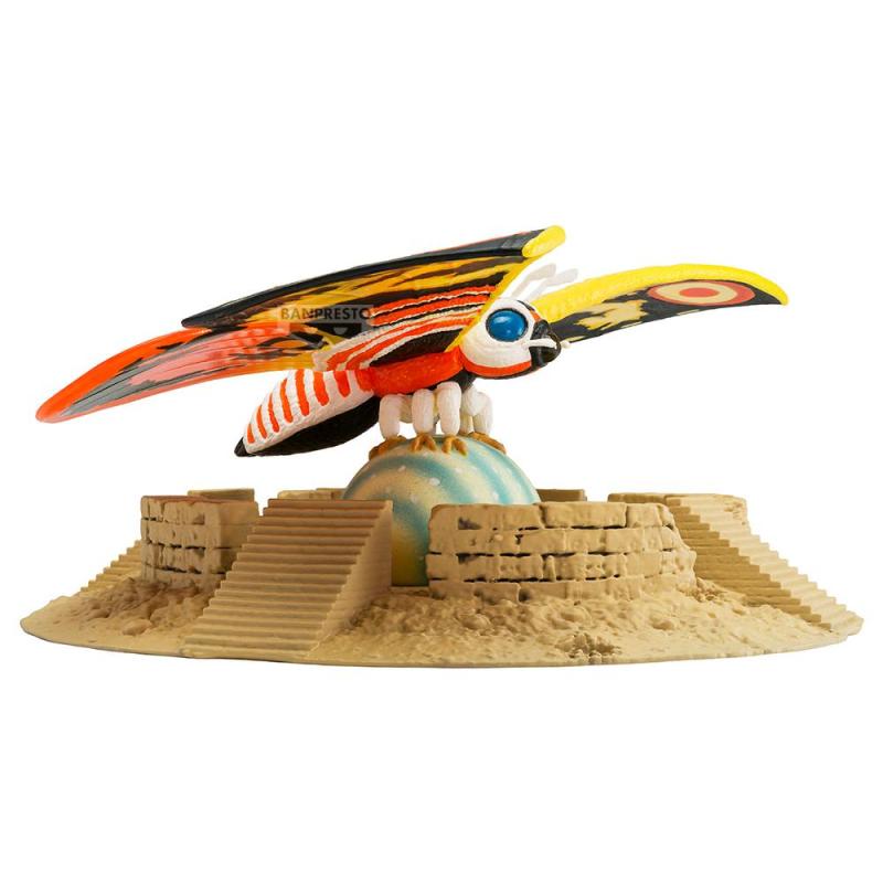 Figura banpresto godzilla toho monster series art vignette mothra (1996)