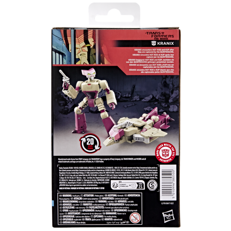 Figura hasbro transformers studio series kranix