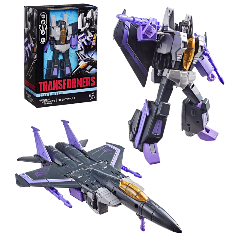 Figura hasbro transformers studio series skywarp