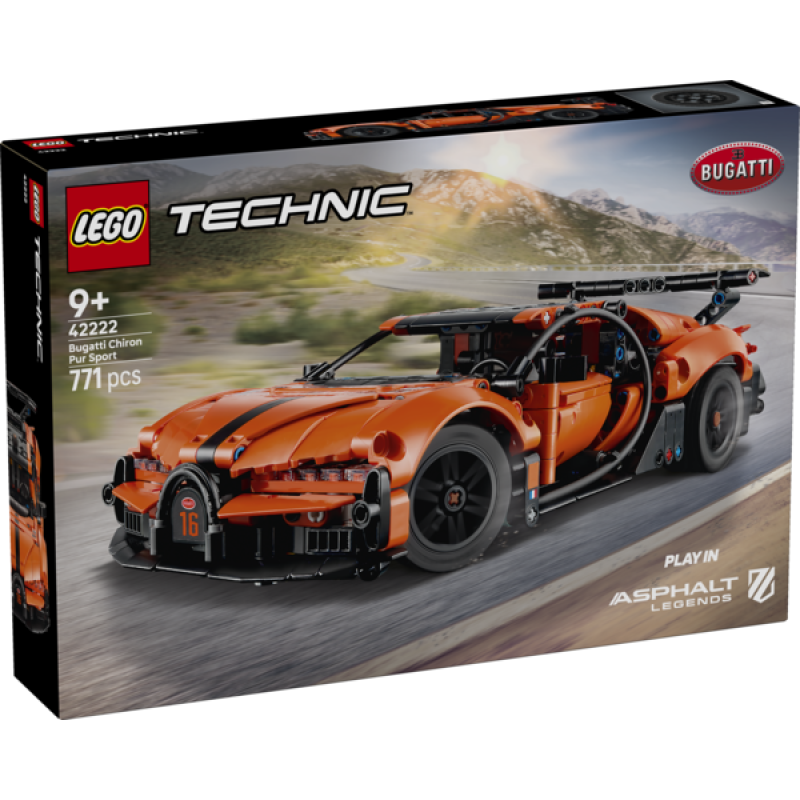 Lego hipercoche bugatti chiron pur sport