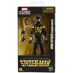 Figura hasbro marvel legends series spider - man iron spider (aaron davis)