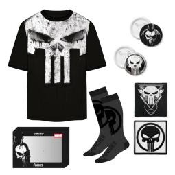 Camiseta corta single jersey set punisher xl