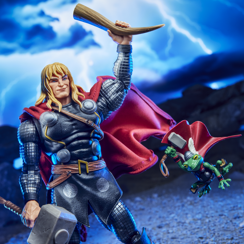Figura hasbro marvel legends maximum series thor