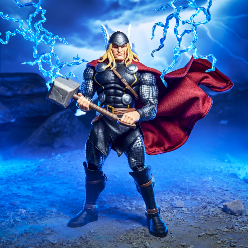 Figura hasbro marvel legends maximum series thor