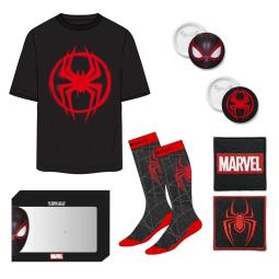 Camiseta corta single jersey set spiderman xl