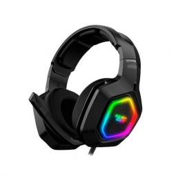 Auriculares con microfono keep out gaming hx901 7.1 negro -  rgb lighting -  pc -  ps4 -  cable 2.2m -  50mm diametro - Imagen 1