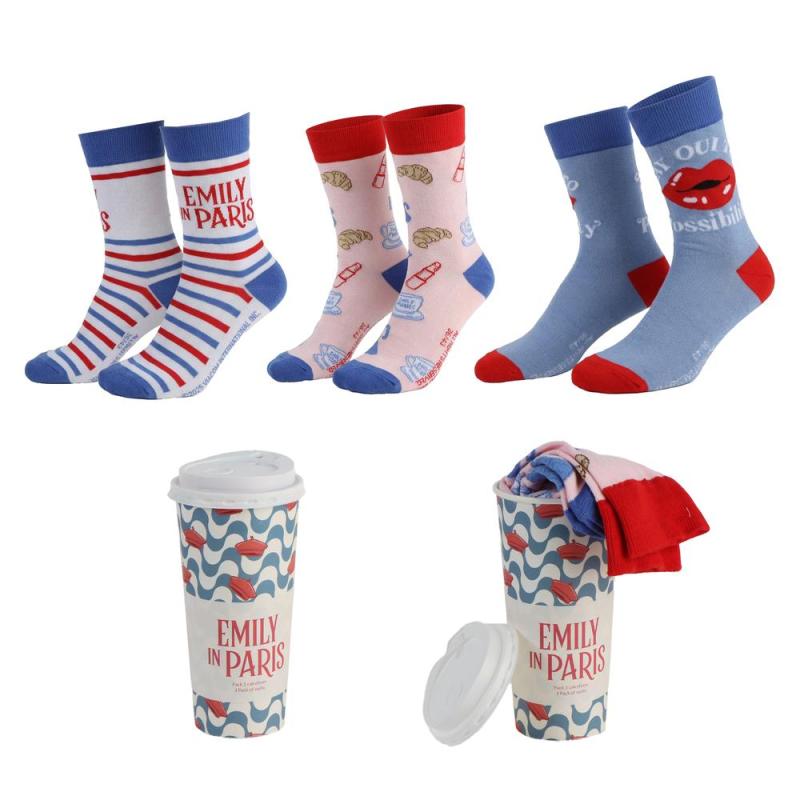 Pack calcetines 3 piezas emily in paris