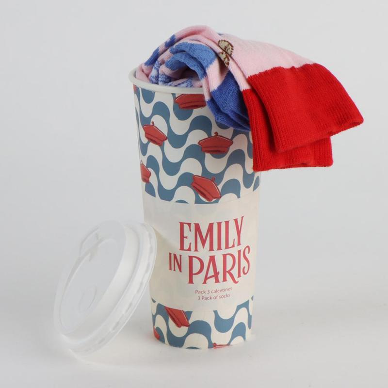 Pack calcetines 3 piezas emily in paris