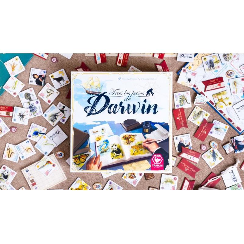 Juego de mesa tras los pasos de darwin