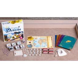 Juego de mesa tras los pasos de darwin