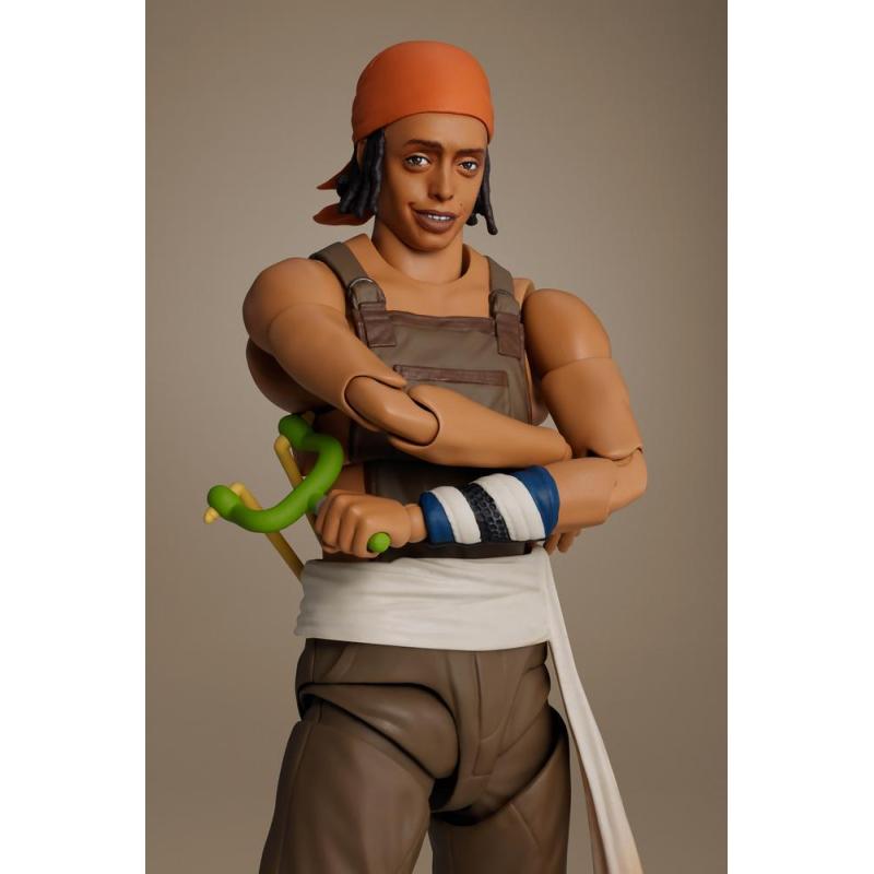 Figura tamashii nations sh figuarts usopp (a netflix series: one piece)