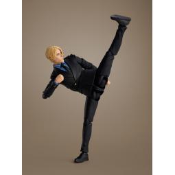 Figura tamashii nations sh figuarts sanji (a netflix series: one piece)