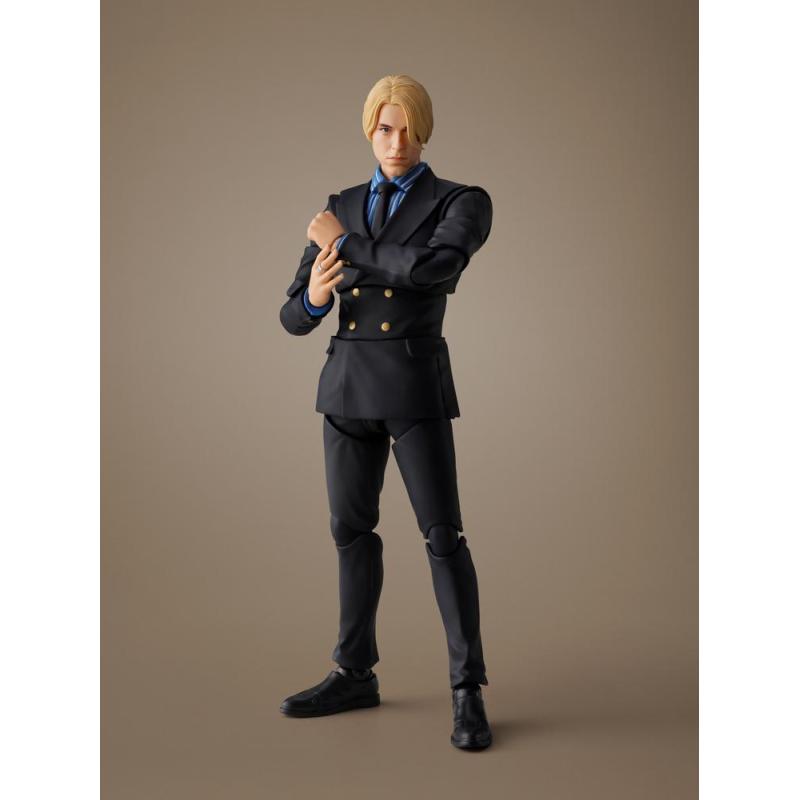 Figura tamashii nations sh figuarts sanji (a netflix series: one piece)
