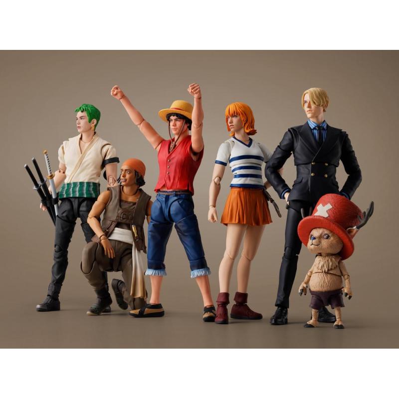 Figura tamashii nations sh figuarts sanji (a netflix series: one piece)