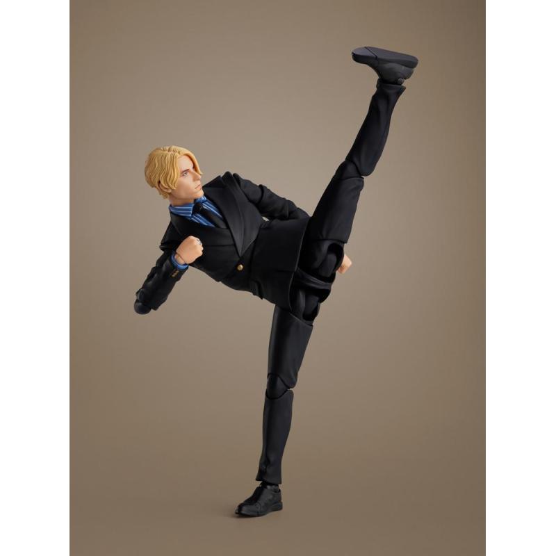 Figura tamashii nations sh figuarts sanji (a netflix series: one piece)