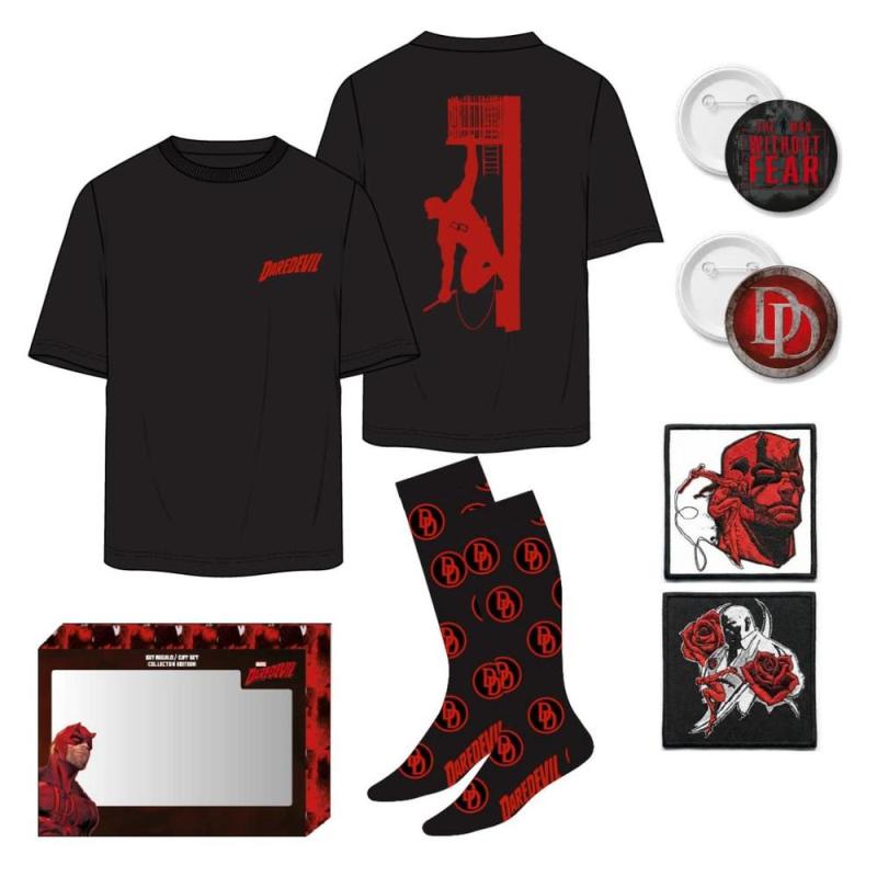 Camiseta corta single jersey set daredevil l
