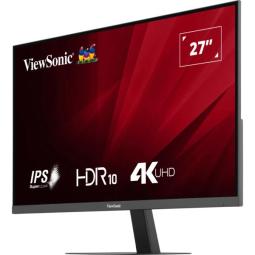Monitor led 27 pulgadas viewsonic va2708 - 4k - hd ips - 4k uhd - dp - hdmi - 60hz - 4ms