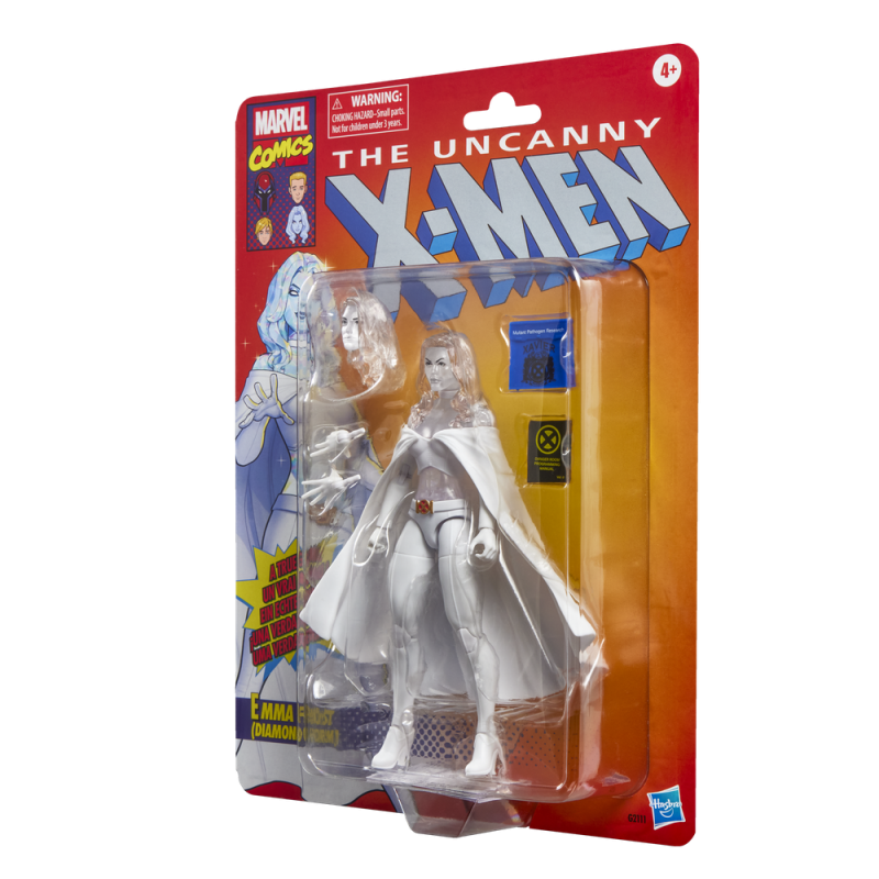 Figura hasbro marvel comics the uncanny x - men emma frost (diamond form)