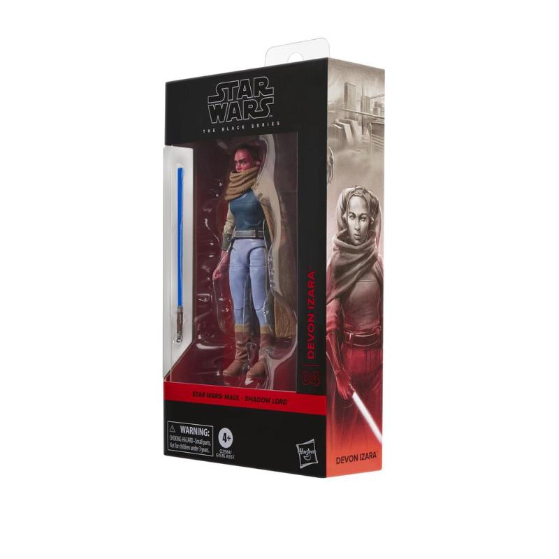 Figura hasbro star wars the black series maul shadow lord devon izara