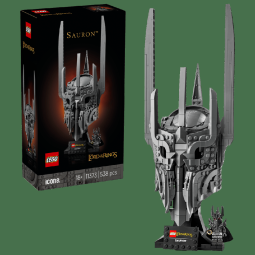 Lego el señor de los anillos casco de sauron