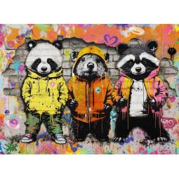 Puzzle amigos peluditos 500 piezas