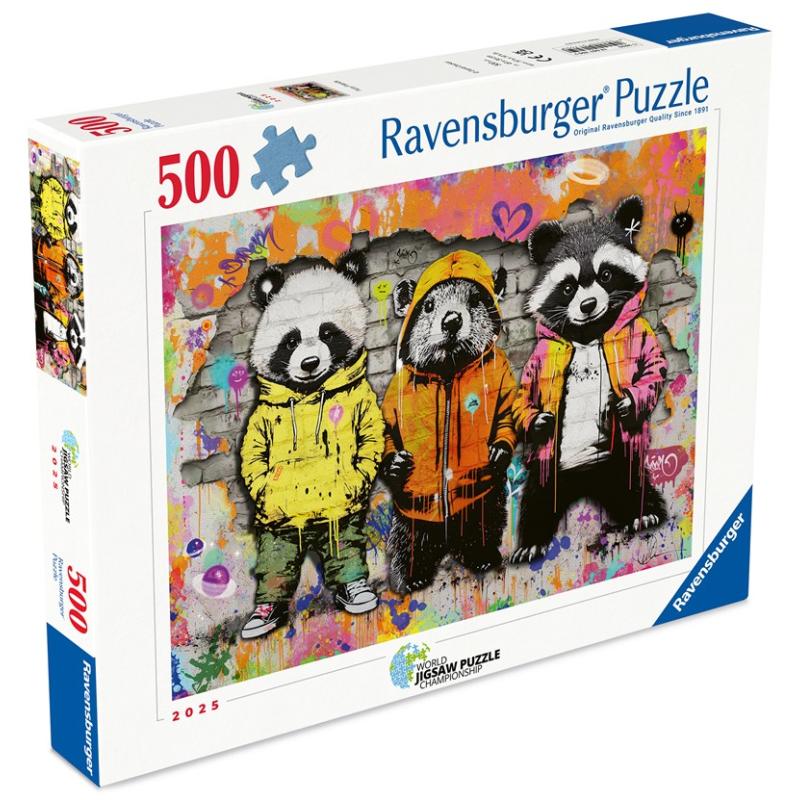 Puzzle amigos peluditos 500 piezas