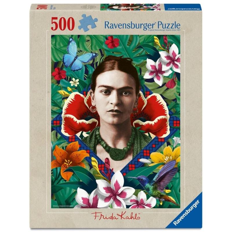 Puzzle frida kahlo blooming fantasy 500 piezas