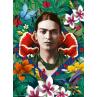 Puzzle frida kahlo blooming fantasy 500 piezas