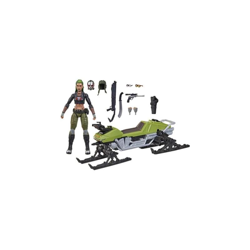 Figura hasbro g.i. joe classified series cobra zanya & dreadnok chamaleon