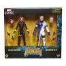 Pack 2 figuras hasbro marvel legends series earths mightiest heroes avengers black widow & quicksilver