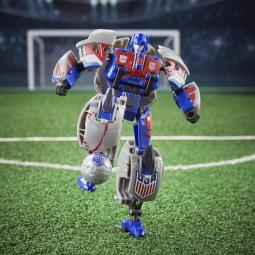 Figura hasbro transformers futbol 2 en 1 breakway